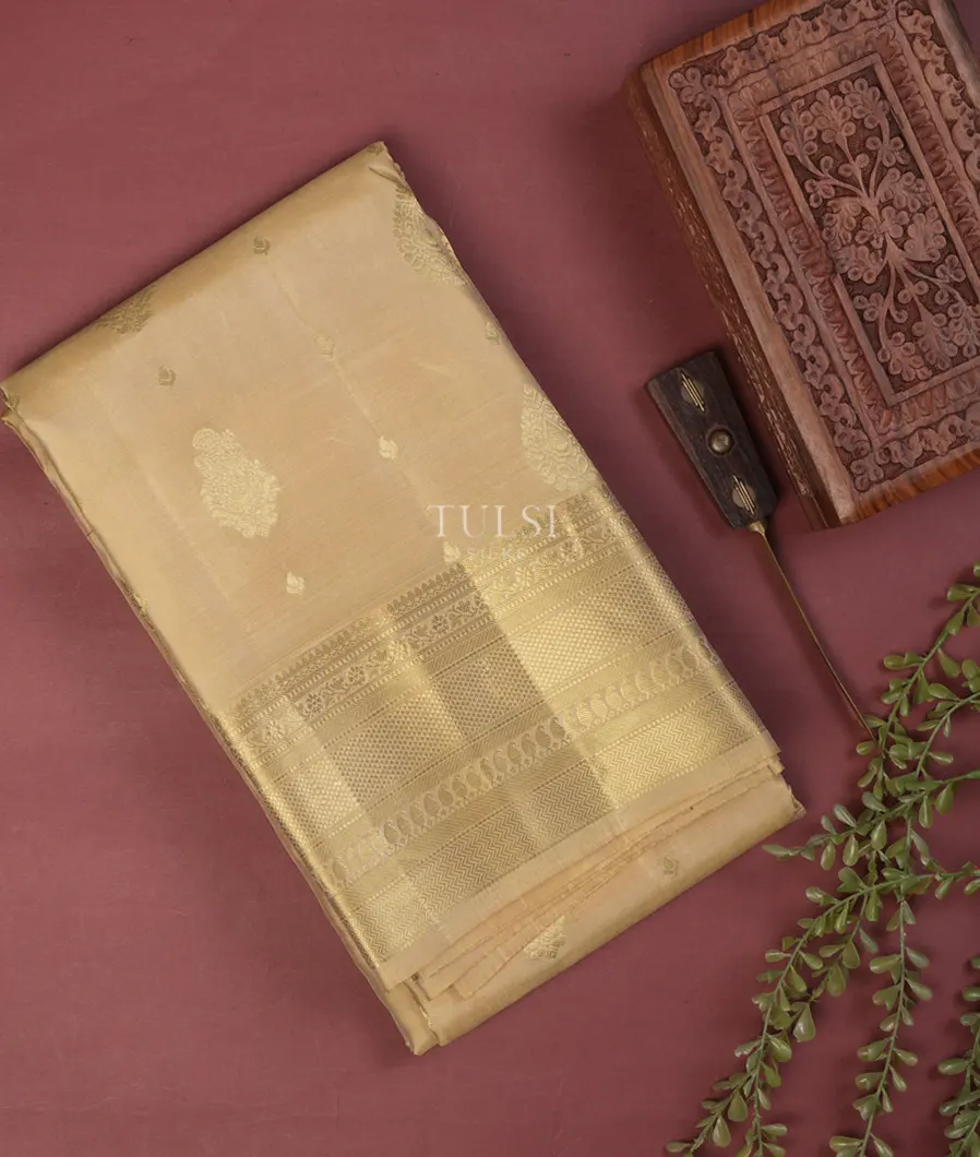 Beige Soft Silk Saree T736799-image