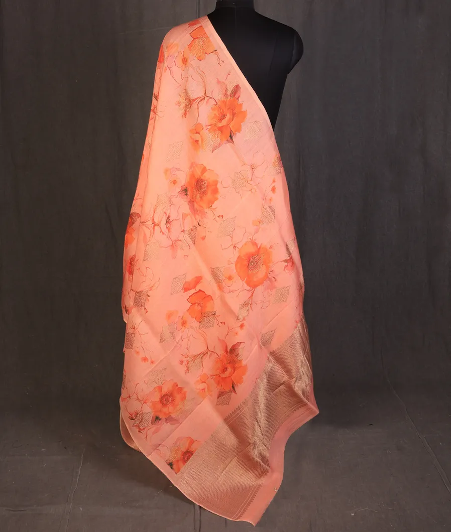 peach-printed-linen-kanjivaram-dupatta-t754389-t754389-b