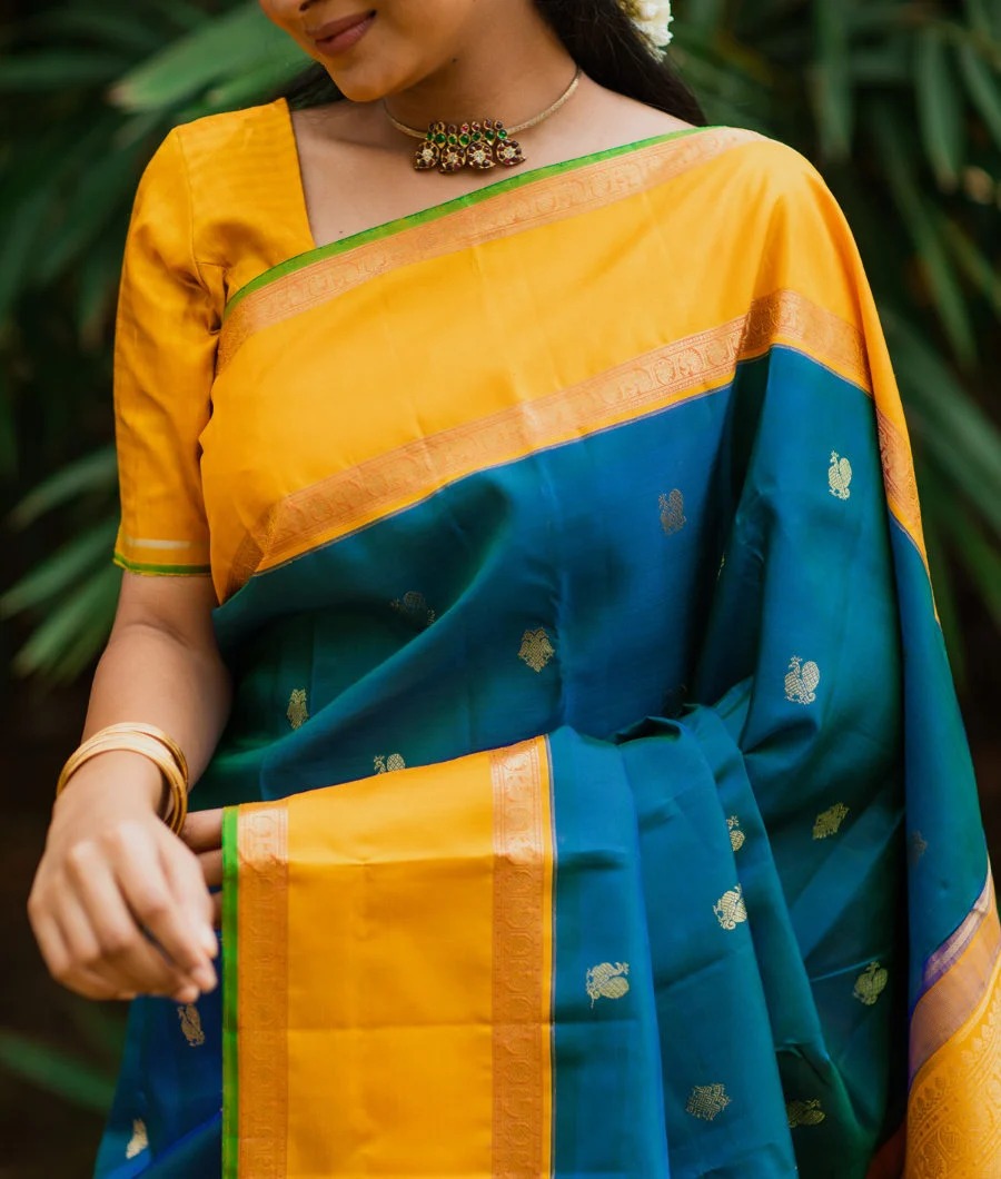 10 Traditional Sarees of Tamilnadu and Types of Tamilnadu Silk Sarees -10