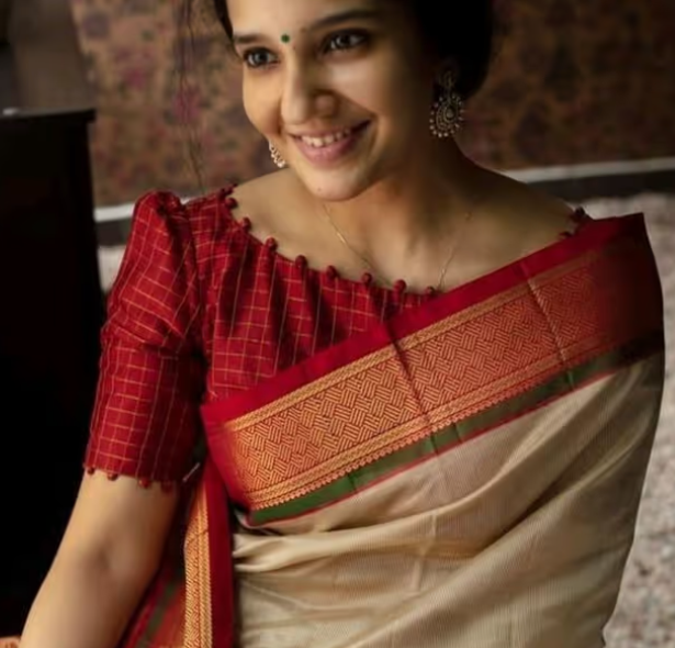 15 Latest Blouse Designs for Silk Sarees to Flaunt Your Saree Look-1