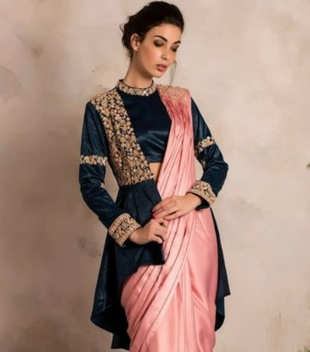 15 Latest Blouse Designs for Silk Sarees to Flaunt Your Saree Look-9