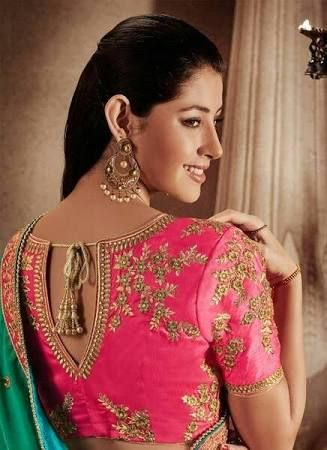 15 Latest Blouse Designs for Silk Sarees to Flaunt Your Saree Look-11