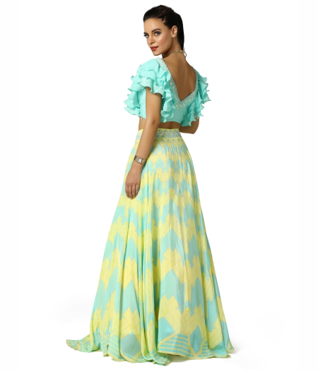 Castella Crop Top and Skirt4