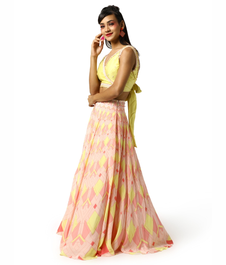 Zuppa Crop Top and Skirt2