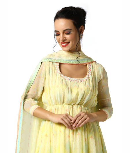 Lemon Tart Dhoti Set3