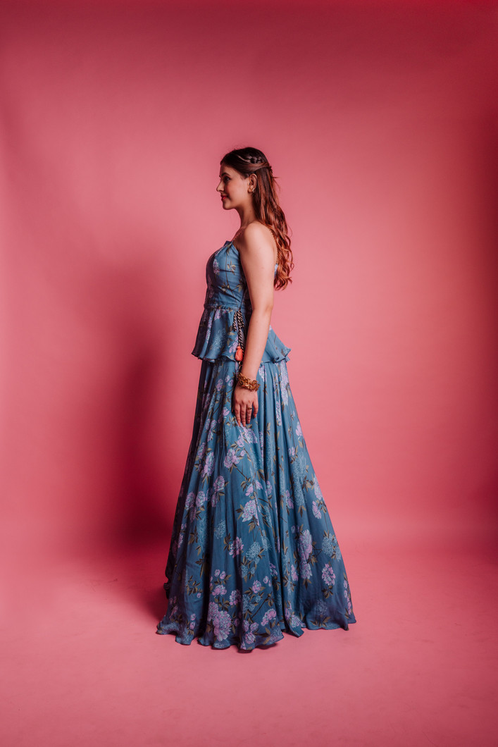 Floret Skirt & Crop Top3