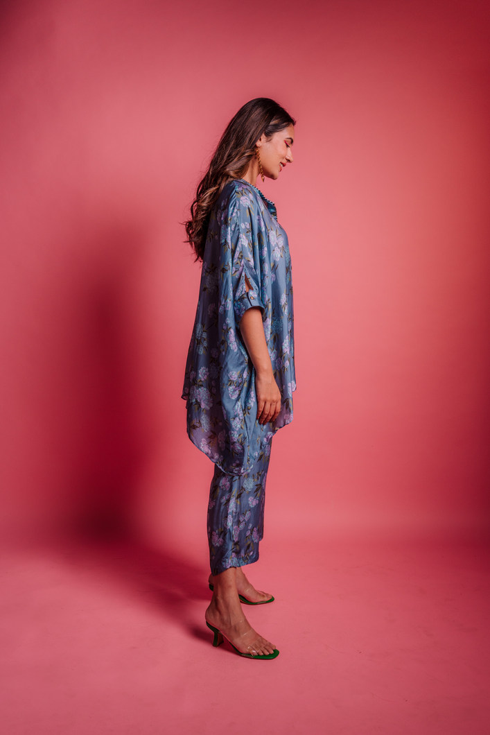 Blue Daisy Co-Ord Set3