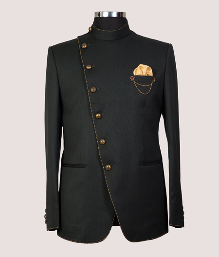 Green Bandhgala - SUT 1624 HT1