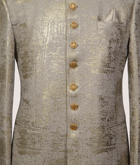 Grey Granite Bandhgala - SUT 42