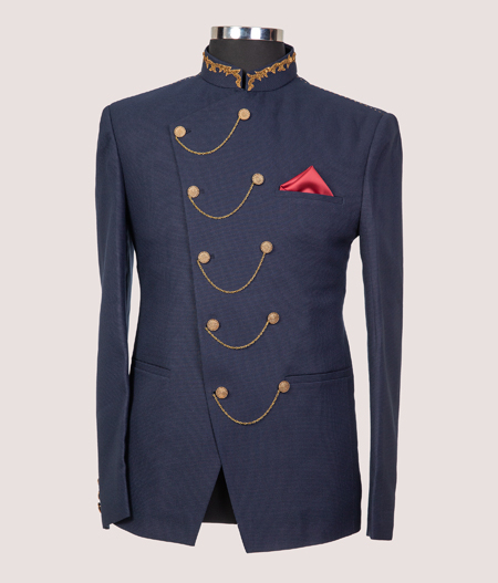 Blue Chain Bandhgala - ARK 54671