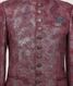 Maroon Ash Frosted Bandhgala - 72