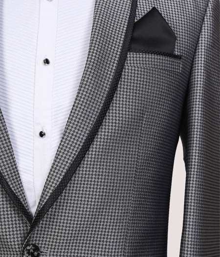 Grey Tuxedo - SUT 4872