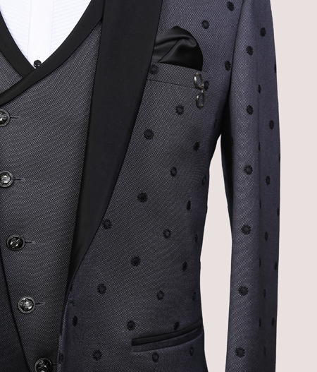 Polka Dot Tuxedo - SUT 16952