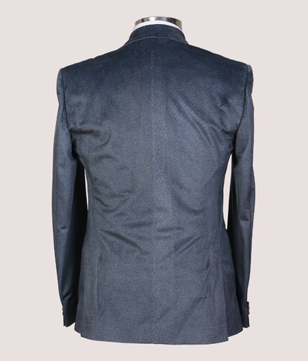 Bluish Grey Three Piece Suit - SUT 15833