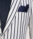 White Striped Suit - SUT 17042