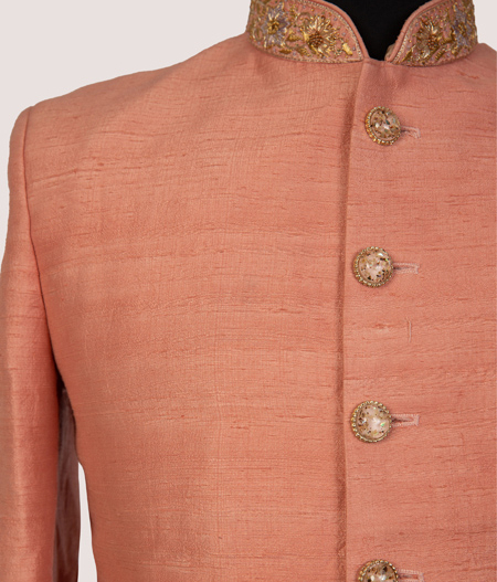 Pink Frosted Sherwani - IW 9123