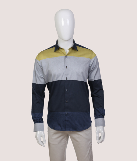 Multicolour Block Shirt FS - ACL 32541