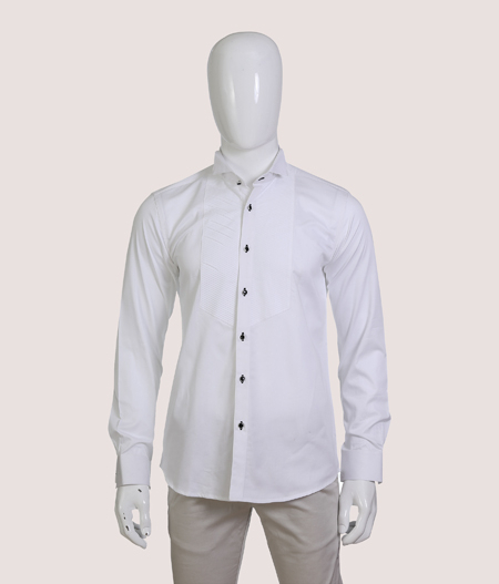 White Tuxedo Shirt FS - TUXEDOS1