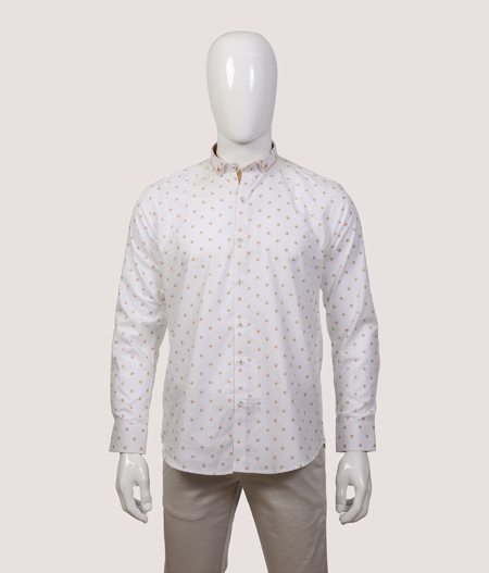 White Printed Shirt FS - ACL 20631