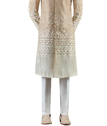 Gotha Gold Sherwani2