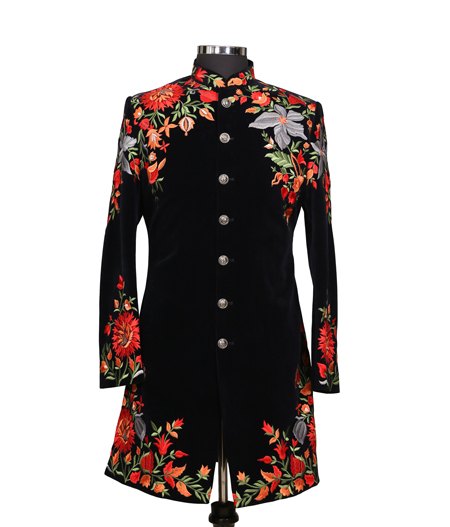 Midnight Bliss Sherwani1