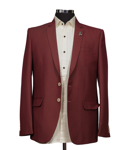 POLKA BRICK RED SUIT1