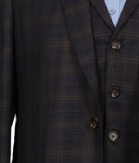 NAVY OXFORD CHECKED2