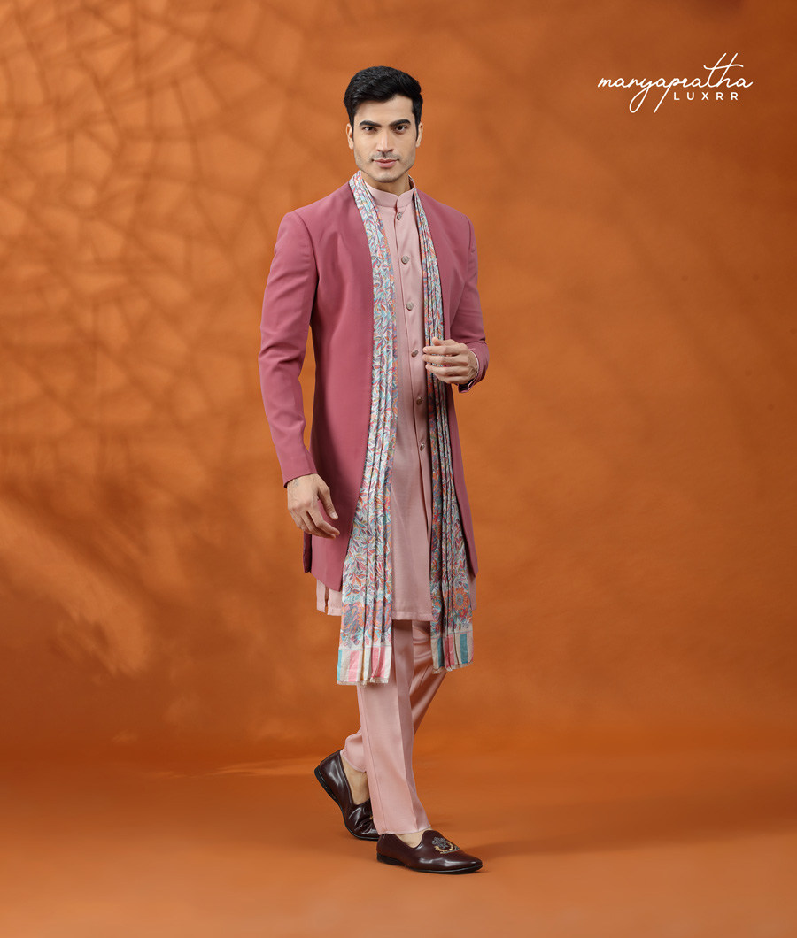 PASHMINA ART SHERWANI3