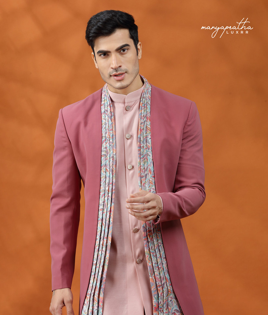 PASHMINA ART SHERWANI6