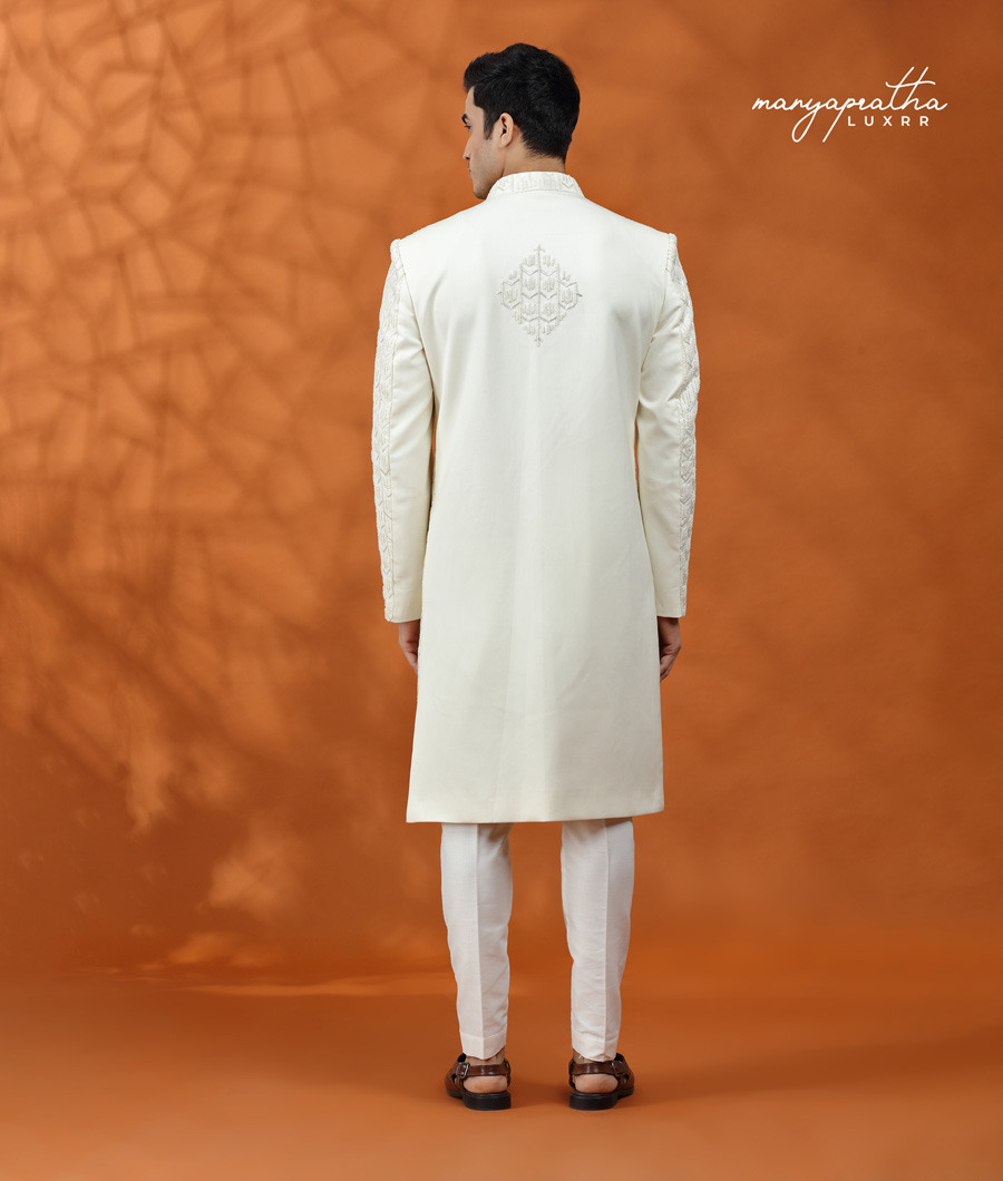 MONOTONE FRENCH SHERWANI5