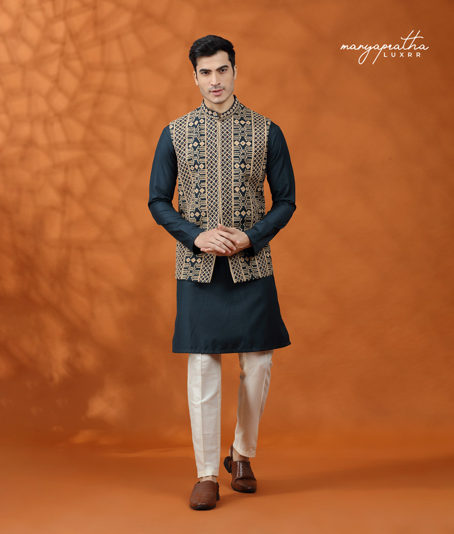 ZEAL DOUBLE DRAPE SHERWANI2