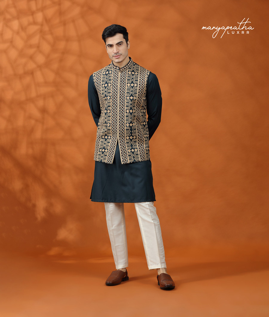 ZEAL DOUBLE DRAPE SHERWANI6