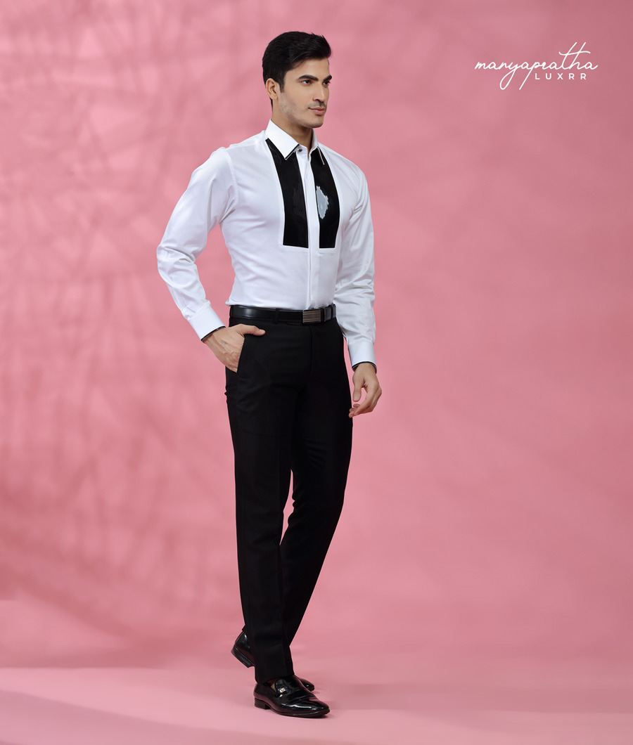 LUXE TUXEDO SHIRT5