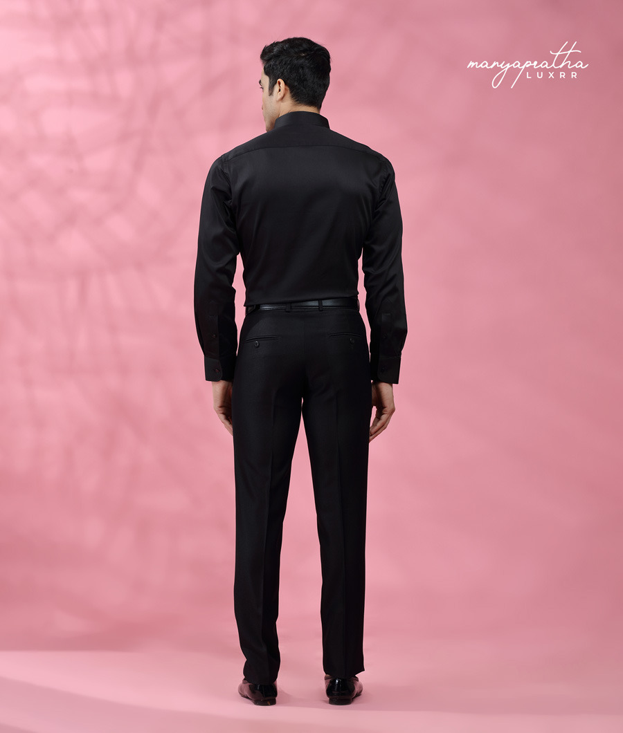 DESIGNER LUXE TUXEDO SHIRT5