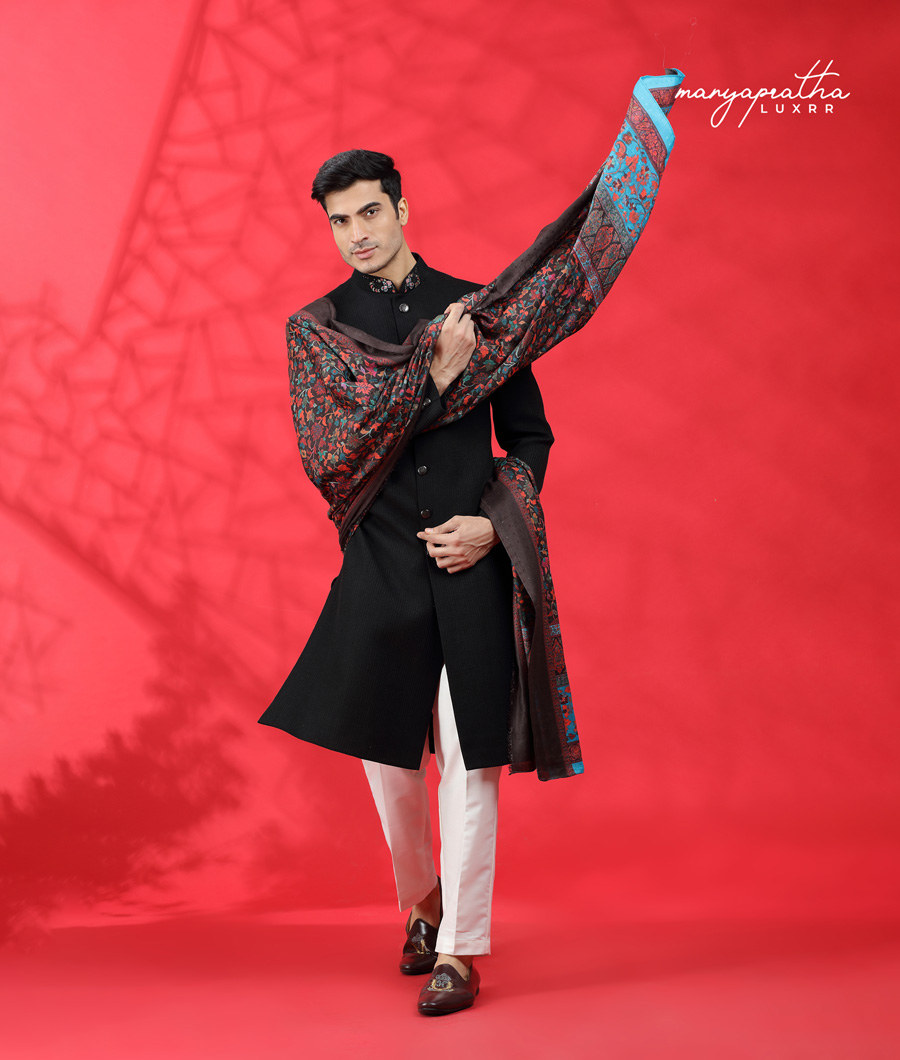 PASHTO NAWABI SHERWANI4