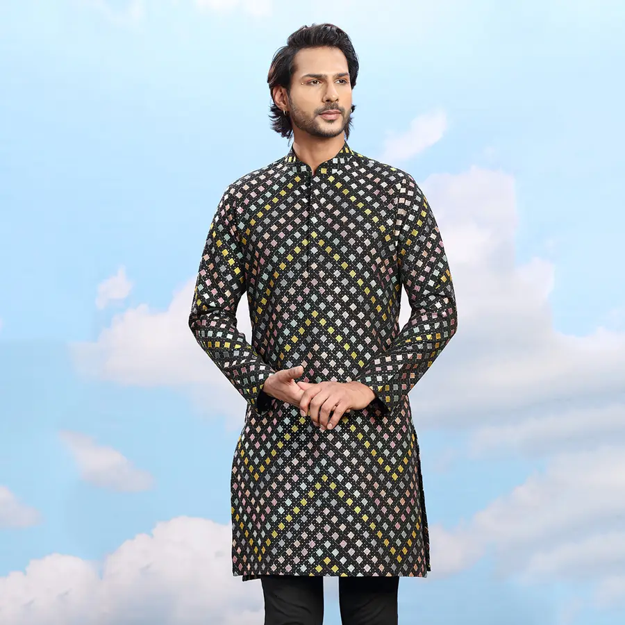 black-kurta-00788-a