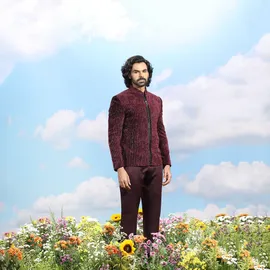 burgundy-bandhgala-jacket-00789-b