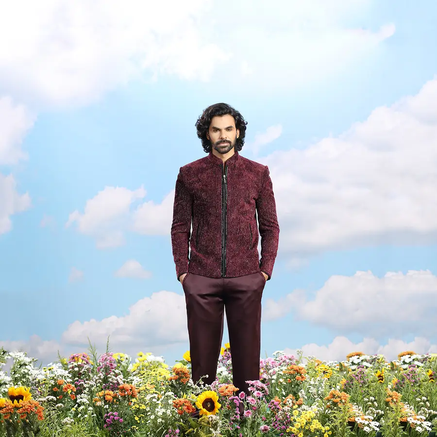 burgundy-bandhgala-jacket-00789-c