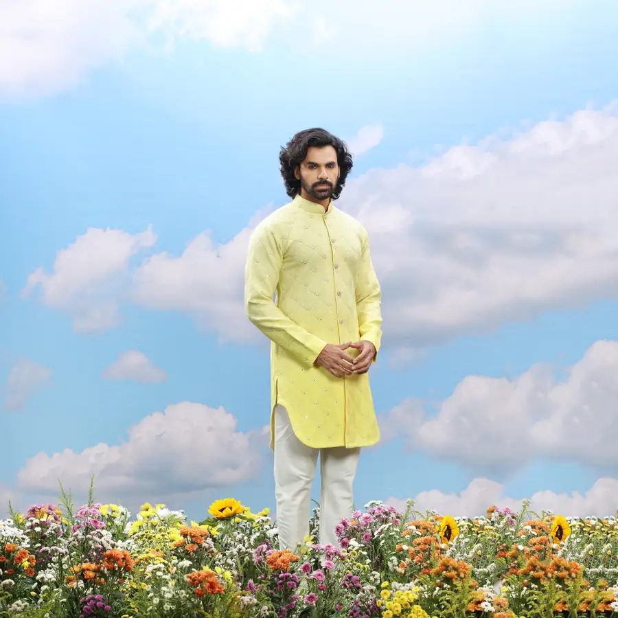 light-yellow-embroidered-kurta-set-00807-b