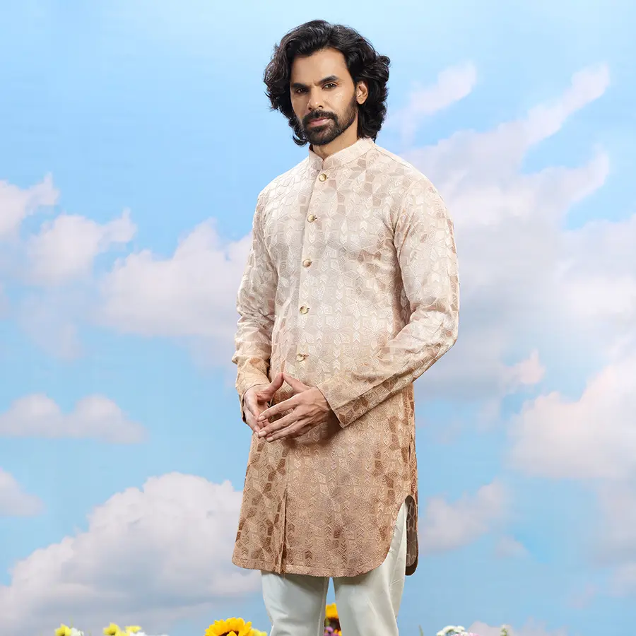 cream-designer-kurta-set-00809-a