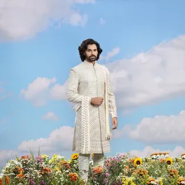 off-white-silk-designer-sherwani-00828-b