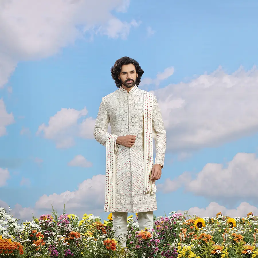 off-white-silk-designer-sherwani-00828-d