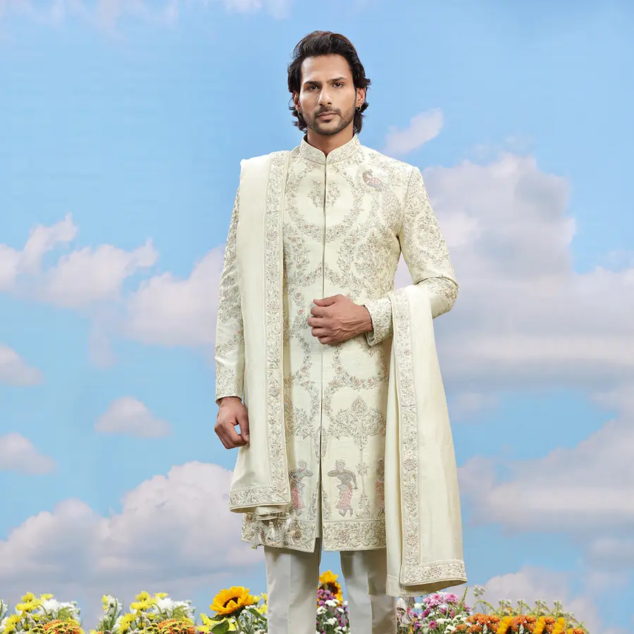 cream-silk-designer-sherwani-00831-a