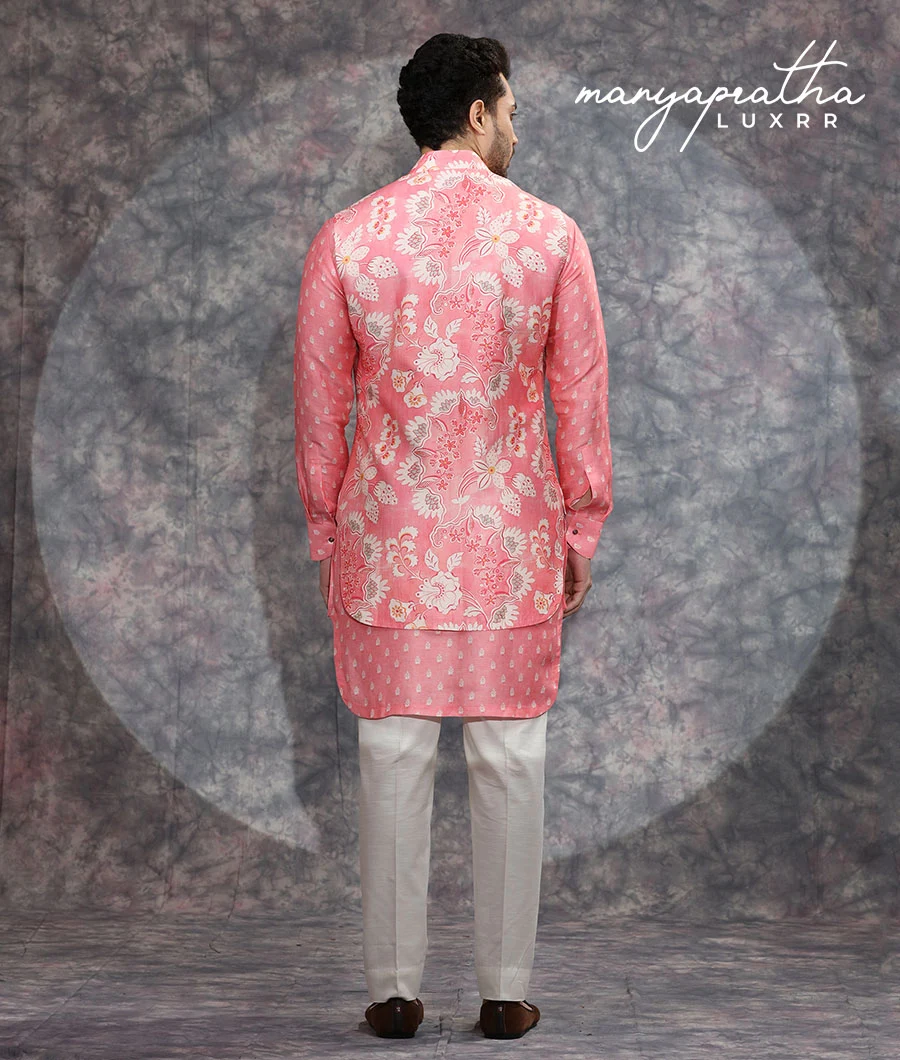 Ghayrah Pink Kurta Set6
