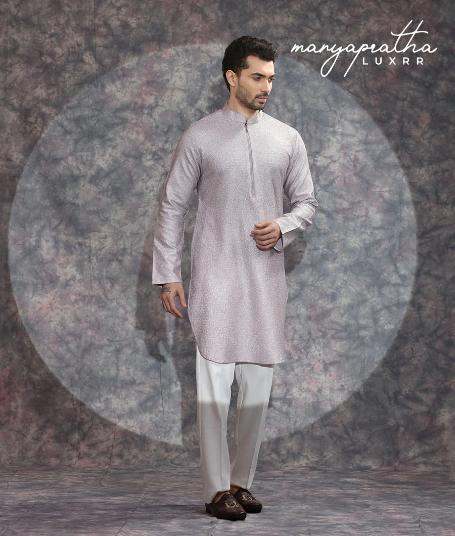 Thorne Lavender Kurta Set4