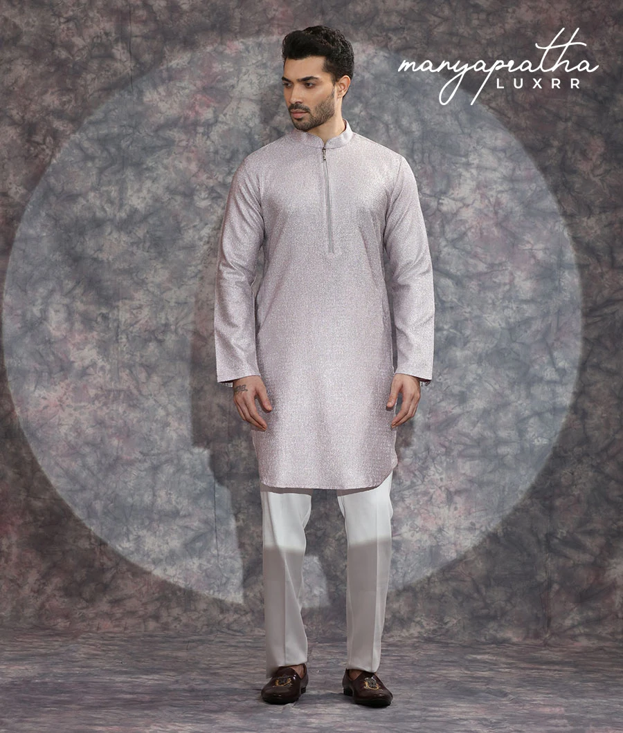Thorne Lavender Kurta Set5