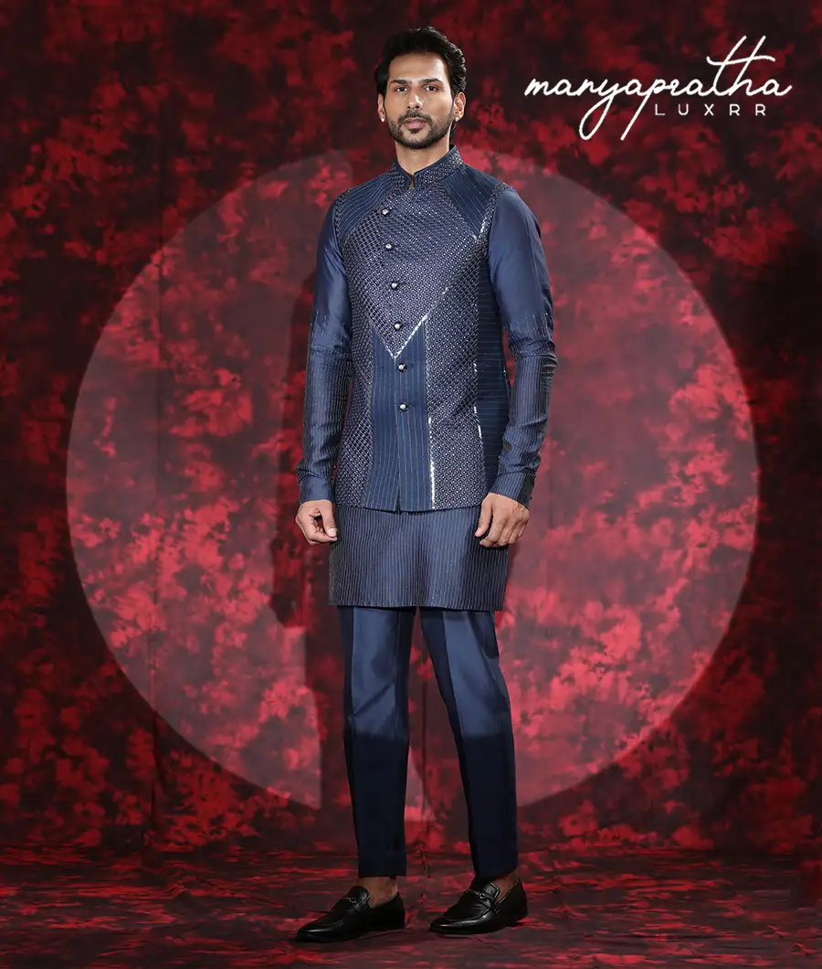 Beckett Blue Kurta6