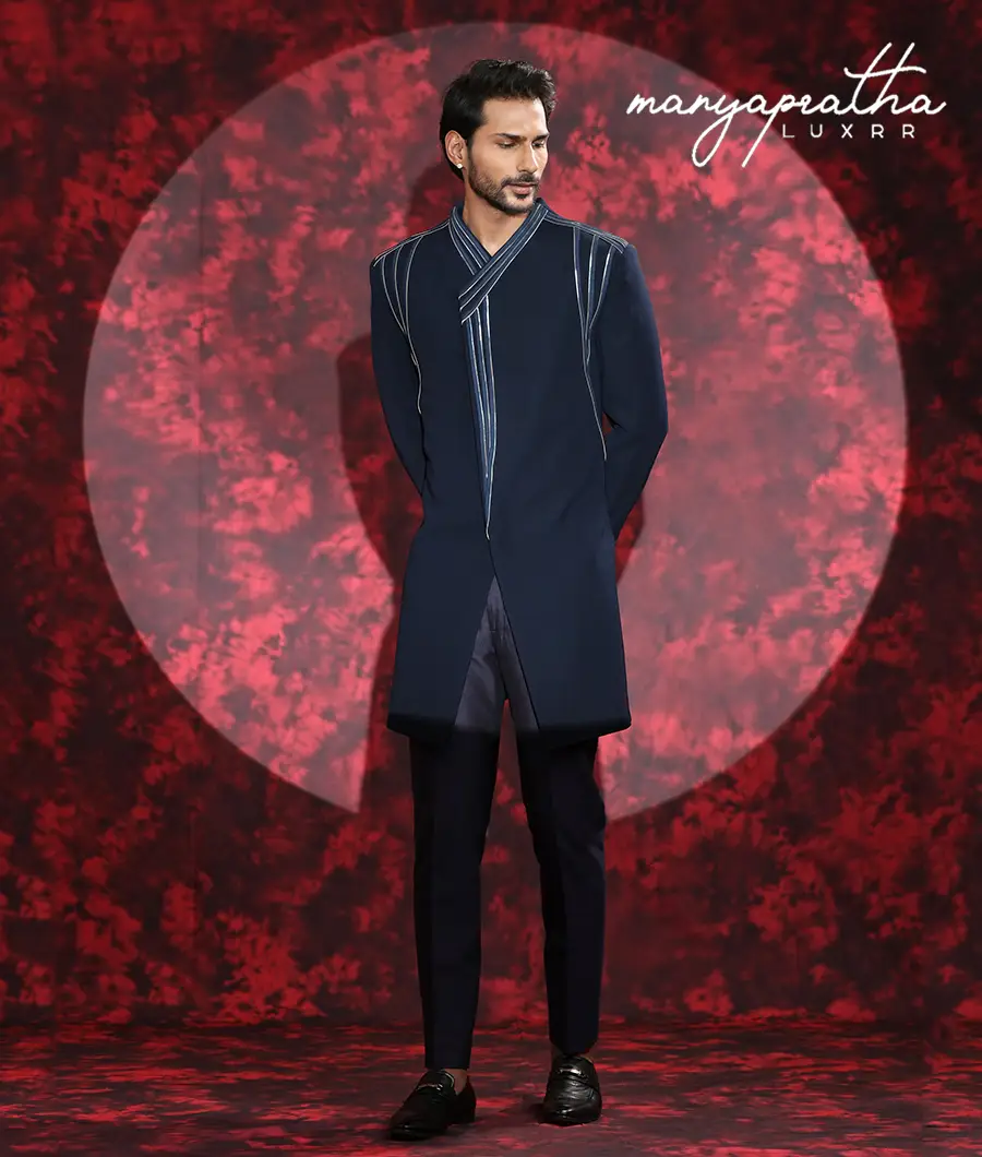 Rads Navy Indo-Western Outfit4