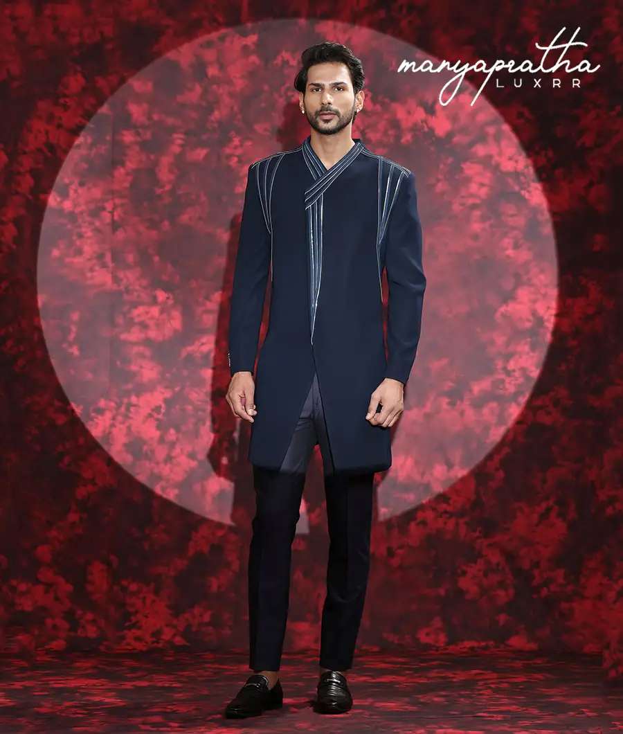 Rads Navy Indo-Western Outfit6