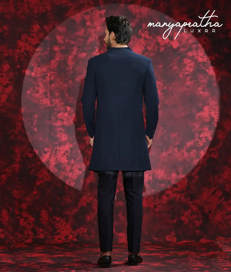 Rads Navy Indo-Western Outfit8